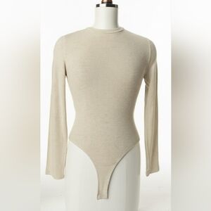 NEW Emory Park Cozy Cream Long Sleeve Bodysuit